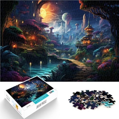 Puzzle 1000 Teile für Erwachsene Dschungel entspannendes intellektuelles Lernspielzeug 26 x 38 cm anspruchsvolles Spiel und Familienspiel Puzzle 1000 Teile für Erwachsene Dschungel entspannendes intellektuelles Lernspielzeug 26 x 38 cm anspruchsvolles Spiel und Familienspiel von DLBHSG