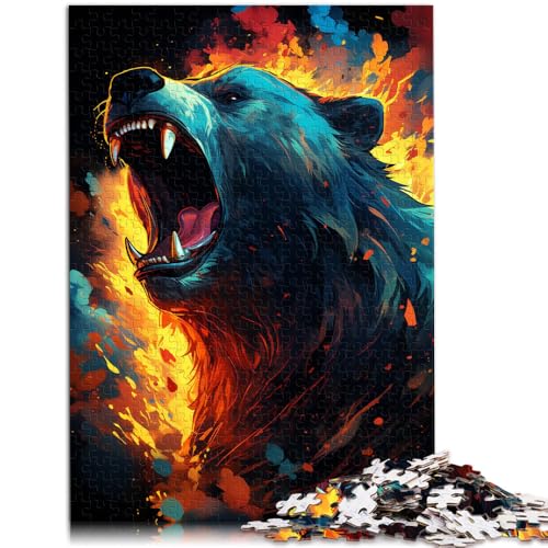 Puzzle 1000 Teile für Erwachsene Fantasie-Bärenkrieger Cartoon-Puzzle 50 x 75 cm Lernspiel für Geburtstag Weihnachten Puzzle 1000 Teile für Erwachsene Fantasie-Bärenkrieger Cartoon-Puzzle 50 x 75 cm Lernspiel für Geburtstag Weihnachten von DLBHSG