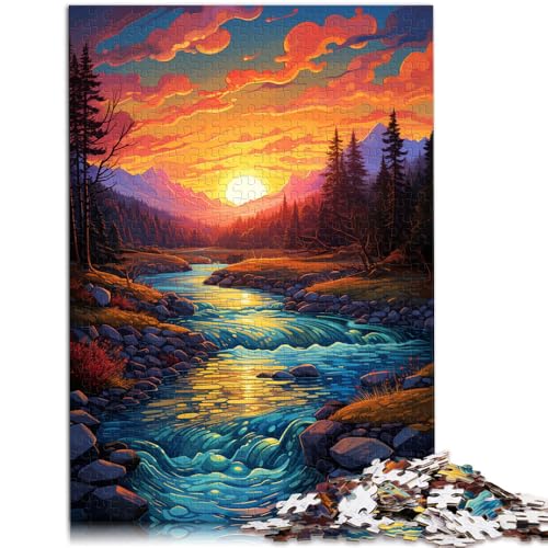 Puzzle 1000 Teile für Erwachsene Fantastische Landschaft Lernspielzeug 26 x 38 cm Stressabbau schwierige Herausforderung für 14-Jährige Puzzle 1000 Teile für Erwachsene Fantastische Landschaft Lernspielzeug 26 x 38 cm Stressabbau schwierige Herausforderung für 14-Jährige von DLBHSG