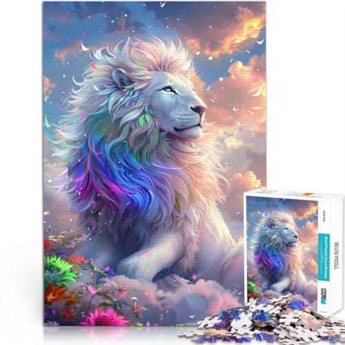 Puzzle 1000 Teile für Erwachsene Fantasy Lion Puzzle Lernspiele 26x38cm Angebot als Geschenk für die ganze Familie ab 14 Jahren von DLBHSG
