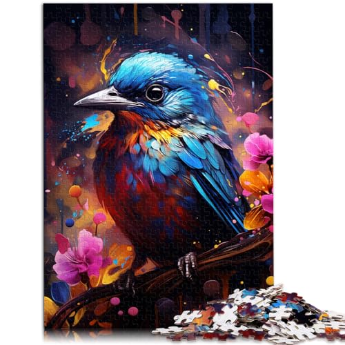 Puzzle 1000 Teile für Erwachsene Fantasy Spatz Puzzle Lernspiele 26x38cm Stressabbau Schwierige Herausforderung für Teenager ab 14 Jahren von DLBHSG