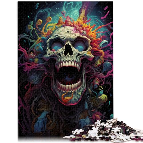 Puzzle 1000 Teile für Erwachsene Fantasy-Totenkopf lustige Spiele 50 x 75 cm Familienspiel zum Stressabbau schwierige Herausforderung für 14-Jährige Puzzle 1000 Teile für Erwachsene Fantasy-Totenkopf lustige Spiele 50 x 75 cm Familienspiel zum Stressabbau schwierige Herausforderung für 14-Jährige von DLBHSG