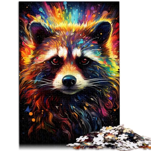 Puzzle 1000 Teile für Erwachsene Fantasy-Waschbär Magie Stressabbau-Spielzeug 50 x 75 cm Stressabbau schwierige Herausforderung für Teenager ab 14 Jahren Puzzle 1000 Teile für Erwachsene Fantasy-Waschbär Magie Stressabbau-Spielzeug 50 x 75 cm Stressabbau schwierige Herausforderung für Teenager ab 14 Jahren von DLBHSG