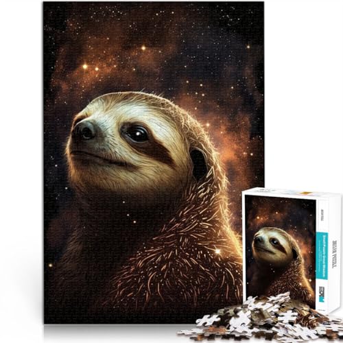 Puzzle 1000 Teile für Erwachsene Faultier Interessantes Puzzle zur Stressreduzierung 26 x 38 cm Stressabbau Staycation Zeit totschlagen Puzzle 1000 Teile für Erwachsene Faultier Interessantes Puzzle zur Stressreduzierung 26 x 38 cm Stressabbau Staycation Zeit totschlagen von DLBHSG