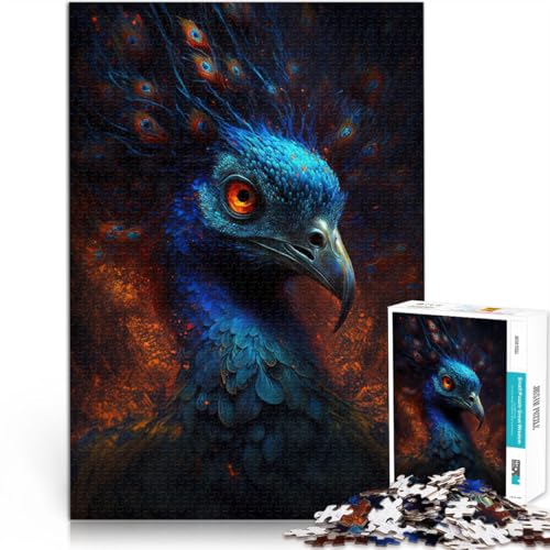 Puzzle 1000 Teile für Erwachsene Feuertier Pfau Dekomprimieren intellektuelles Lernspielzeug 26 x 38 cm Geburtstagsgeschenk Geschenke Wandkunst Puzzle 1000 Teile für Erwachsene Feuertier Pfau Dekomprimieren intellektuelles Lernspielzeug 26 x 38 cm Geburtstagsgeschenk Geschenke Wandkunst von DLBHSG