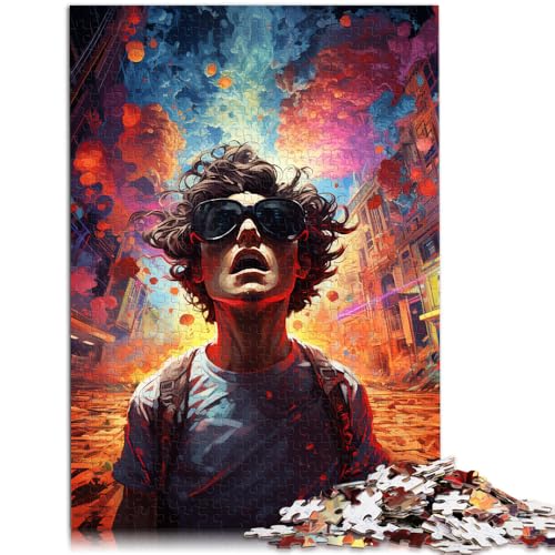 Puzzle 1000 Teile für Erwachsene Flucht aus der Stadt Puzzle als Geschenk 26x38cm Lernspiel zum Geburtstag Weihnachten Puzzle 1000 Teile für Erwachsene Flucht aus der Stadt Puzzle als Geschenk 26x38cm Lernspiel zum Geburtstag Weihnachten von DLBHSG