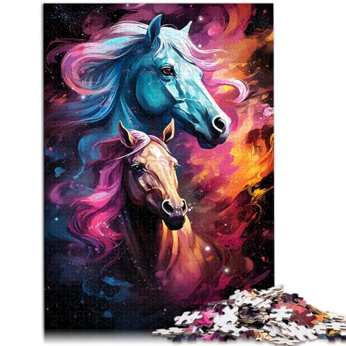 Puzzle 1000 Teile für Erwachsene Galaxie-Pferd Spielspielzeug 50 x 75 cm Spaß für Zuhause Geburtstagsgeschenk Reisegeschenk Puzzle 1000 Teile für Erwachsene Galaxie-Pferd Spielspielzeug 50 x 75 cm Spaß für Zuhause Geburtstagsgeschenk Reisegeschenk von DLBHSG