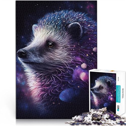 Puzzle 1000 Teile für Erwachsene Galaxie-Tier-Igel Lernpuzzle 50 x 75 cm stärkt die Liebe zwischen Paaren für Teenager ab 14 Jahren Puzzle 1000 Teile für Erwachsene Galaxie-Tier-Igel Lernpuzzle 50 x 75 cm stärkt die Liebe zwischen Paaren für Teenager ab 14 Jahren von DLBHSG