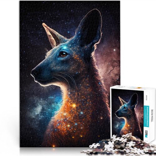 Puzzle 1000 Teile für Erwachsene Galaxy Animal Kangaroo Denkspiel 26x38cm Fördert die Liebe zwischen Paaren für Teenager ab 14 Jahren Puzzle 1000 Teile für Erwachsene Galaxy Animal Kangaroo Denkspiel 26x38cm Fördert die Liebe zwischen Paaren für Teenager ab 14 Jahren von DLBHSG