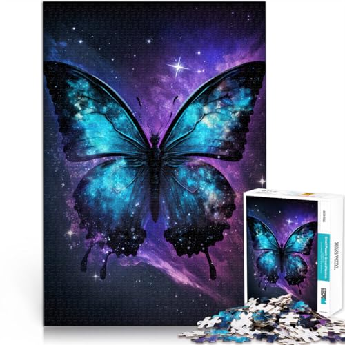 Puzzle 1000 Teile für Erwachsene Galaxy Butterfly Denkspiel 50x75cm Lernspiel für Geburtstag Weihnachten für Teenager ab 14 Jahren Puzzle 1000 Teile für Erwachsene Galaxy Butterfly Denkspiel 50x75cm Lernspiel für Geburtstag Weihnachten für Teenager ab 14 Jahren von DLBHSG