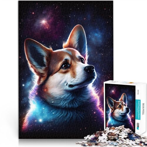 Puzzle 1000 Teile für Erwachsene Galaxy Corgi Puzzle Lernspiele 50 x 75 cm Herausforderndes Spiel und Familienspiel für Teenager ab 14 Jahren Puzzle 1000 Teile für Erwachsene Galaxy Corgi Puzzle Lernspiele 50 x 75 cm Herausforderndes Spiel und Familienspiel für Teenager ab 14 Jahren von DLBHSG