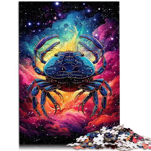 Puzzle 1000 Teile für Erwachsene Galaxy Crab Familienspaß Spiele 26x38cm ganze Familie für 14-Jährige von DLBHSG