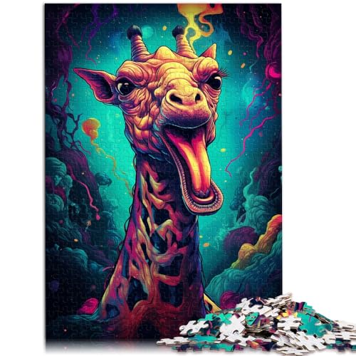 Puzzle 1000 Teile für Erwachsene Giraffe Lernpuzzle 50 x 75 cm geeignet als Schreibtischdekoration für Teenager ab 14 Jahren Puzzle 1000 Teile für Erwachsene Giraffe Lernpuzzle 50 x 75 cm geeignet als Schreibtischdekoration für Teenager ab 14 Jahren von DLBHSG