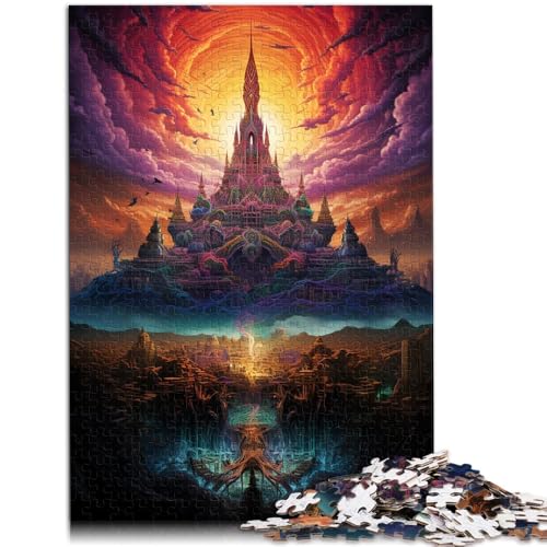 Puzzle 1000 Teile für Erwachsene Großer Palast von Thailand Puzzle Lernspiele 26x38cm Geeignet als Schreibtischdekoration für Teenager ab 14 Jahren von DLBHSG