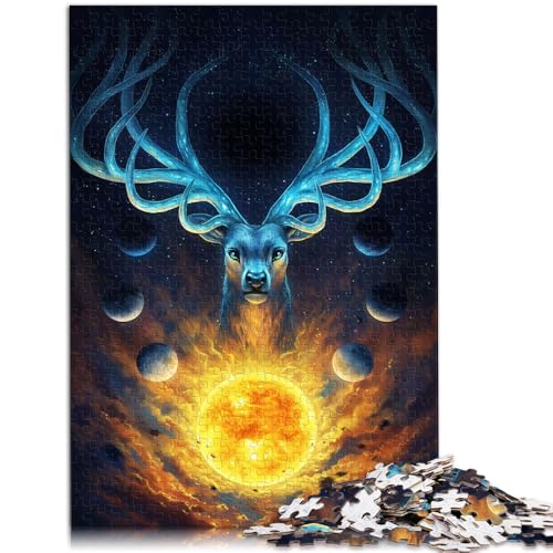 Puzzle 1000 Teile für Erwachsene Himmlisches Lernspiel Herausforderungsspielzeug 50x75cm Lernspiel zum Geburtstag Weihnachten für 14-Jährige von DLBHSG