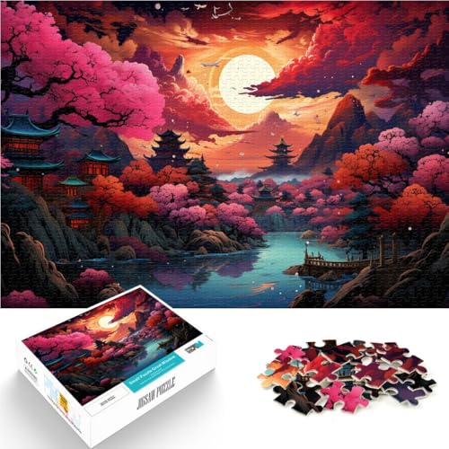 Puzzle 1000 Teile für Erwachsene Japanische Landschaft Anspruchsvolles schwieriges Puzzle 50 x 75 cm Künstlersammlung Bildende Kunst Puzzle 1000 Teile für Erwachsene Japanische Landschaft Anspruchsvolles schwieriges Puzzle 50 x 75 cm Künstlersammlung Bildende Kunst von DLBHSG