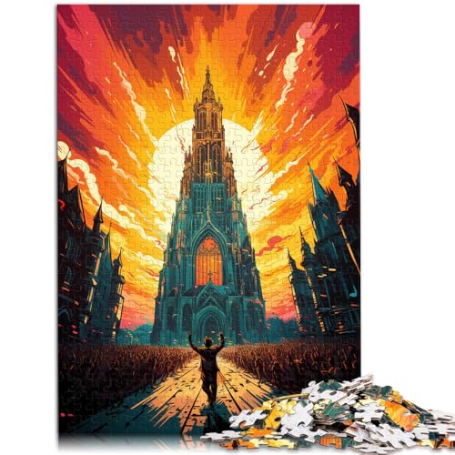 Puzzle 1000 Teile für Erwachsene Kathedrale Unserer Lieben Frau von Ameisen anspruchsvolles schwieriges Puzzle 50 x 75 cm tolles Geschenk für die ganze Familie Puzzle 1000 Teile für Erwachsene Kathedrale Unserer Lieben Frau von Ameisen anspruchsvolles schwieriges Puzzle 50 x 75 cm tolles Geschenk für die ganze Familie von DLBHSG
