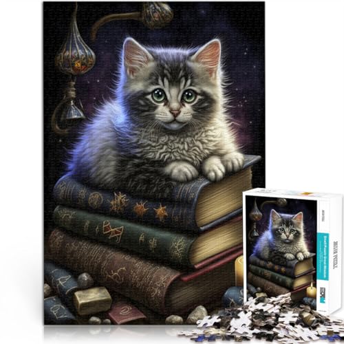 Puzzle 1000 Teile für Erwachsene Kunstlöwe Lernpuzzle 50 x 75 cm geeignet als Schreibtischdekoration für Jugendliche ab 14 Jahren von DLBHSG