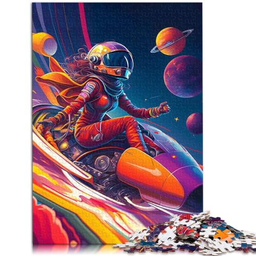 Puzzle 1000 Teile für Erwachsene Lady Race 50 x 75 cm Familienspiel zum Stressabbau schwierige Herausforderung für 14-Jährige Puzzle 1000 Teile für Erwachsene Lady Race 50 x 75 cm Familienspiel zum Stressabbau schwierige Herausforderung für 14-Jährige von DLBHSG