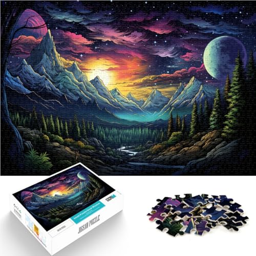 Puzzle 1000 Teile für Erwachsene Landschaft Denkspiel 26 x 38 cm jedes Teil ist einzigartig – herausforderndes Familienspiel für Kinder ab 14 Jahren Puzzle 1000 Teile für Erwachsene Landschaft Denkspiel 26 x 38 cm jedes Teil ist einzigartig – herausforderndes Familienspiel für Kinder ab 14 Jahren von DLBHSG