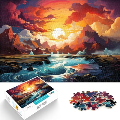 Puzzle 1000 Teile für Erwachsene Landschaftsspiel Spielzeug 50 x 75 cm Herausforderung der Gehirnintelligenz süchtig machendes Spielzeug für Teenager ab 14 Jahren Puzzle 1000 Teile für Erwachsene Landschaftsspiel Spielzeug 50 x 75 cm Herausforderung der Gehirnintelligenz süchtig machendes Spielzeug für Teenager ab 14 Jahren von DLBHSG