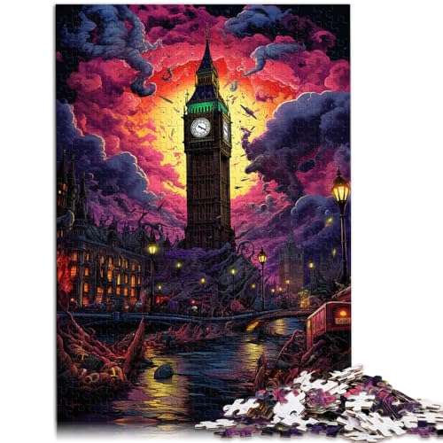 Puzzle 1000 Teile für Erwachsene London Lernspiel Herausforderungsspielzeug 50x75cm Fördert die Liebe zwischen Paaren für Teenager ab 14 Jahren Puzzle 1000 Teile für Erwachsene London Lernspiel Herausforderungsspielzeug 50x75cm Fördert die Liebe zwischen Paaren für Teenager ab 14 Jahren von DLBHSG