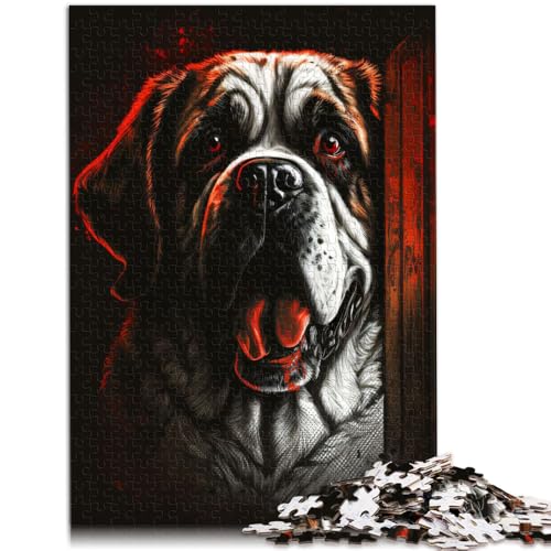 Puzzle 1000 Teile für Erwachsene Mad Dog Lernspielzeug 26 x 38 cm geeignet als Schreibtischdekoration geeignet für Jugendliche ab 14 Jahren Puzzle 1000 Teile für Erwachsene Mad Dog Lernspielzeug 26 x 38 cm geeignet als Schreibtischdekoration geeignet für Jugendliche ab 14 Jahren von DLBHSG