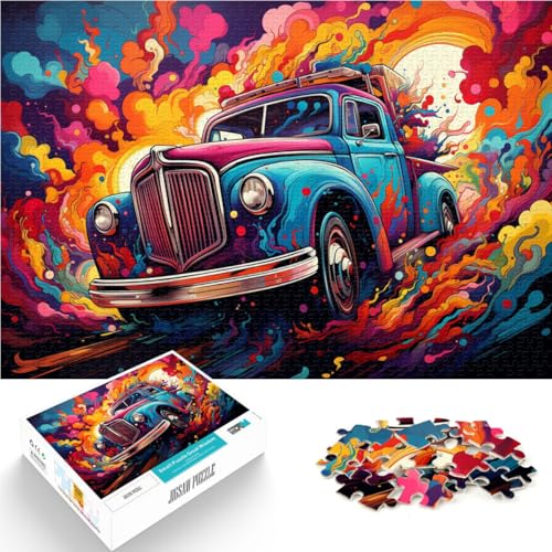 Puzzle 1000 Teile für Erwachsene Mal-LKW-Puzzle Mitmach-Spiel 50 x 75 cm einzigartige Heimdekoration und Geschenke für Teenager ab 14 Jahren Puzzle 1000 Teile für Erwachsene Mal-LKW-Puzzle Mitmach-Spiel 50 x 75 cm einzigartige Heimdekoration und Geschenke für Teenager ab 14 Jahren von DLBHSG