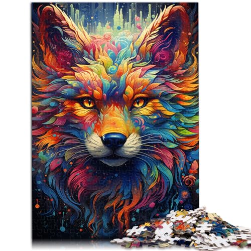 Puzzle 1000 Teile für Erwachsene Malen eines Fuchstiers Denkspiel 50 x 75 cm tolles Geschenk für die ganze Familie für Teenager ab 14 Jahren Puzzle 1000 Teile für Erwachsene Malen eines Fuchstiers Denkspiel 50 x 75 cm tolles Geschenk für die ganze Familie für Teenager ab 14 Jahren von DLBHSG