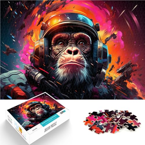Puzzle 1000 Teile für Erwachsene Orang-Utan Puzzle Lernspiele 26x38cm Lernspiel für Geburtstag Weihnachten für Teenager ab 14 Jahren von DLBHSG