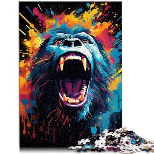 Puzzle 1000 Teile für Erwachsene Orang-Utan-Spielspielzeug 50x75cm ganze Familie ab 14 Jahren von DLBHSG