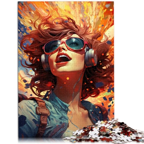 Puzzle 1000 Teile für Erwachsene Pilotin Puzzle Lernspiele 50x75cm mit passendem Poster und Quizblatt für Kinder ab 14 Jahren Puzzle 1000 Teile für Erwachsene Pilotin Puzzle Lernspiele 50x75cm mit passendem Poster und Quizblatt für Kinder ab 14 Jahren von DLBHSG