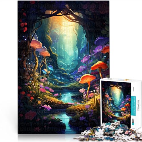 Puzzle 1000 Teile für Erwachsene Pilzwald Denkspiel 26x38cm Angebot als Geschenk für die ganze Familie für 14-Jährige Puzzle 1000 Teile für Erwachsene Pilzwald Denkspiel 26x38cm Angebot als Geschenk für die ganze Familie für 14-Jährige von DLBHSG