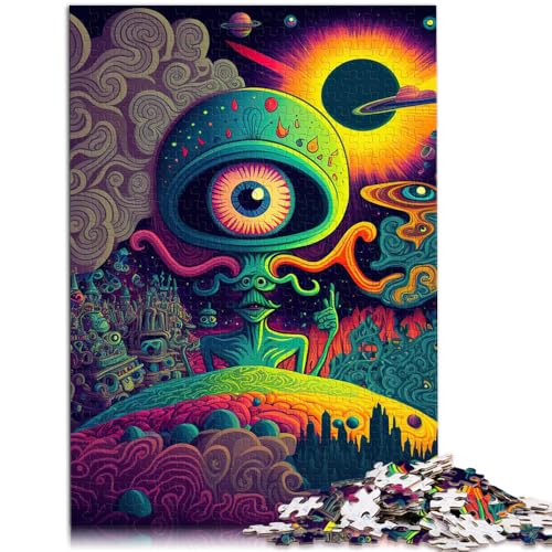 Puzzle 1000 Teile für Erwachsene Psychedelic Nature Brain Teaser Game 26x38cm ganze Familie ab 14 Jahren Puzzle 1000 Teile für Erwachsene Psychedelic Nature Brain Teaser Game 26x38cm ganze Familie ab 14 Jahren von DLBHSG