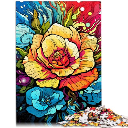 Puzzle 1000 Teile für Erwachsene Rosen Puzzle 26x38cm ganze Familie Geeignet für und Jugendliche ab 14 Jahren Puzzle 1000 Teile für Erwachsene Rosen Puzzle 26x38cm ganze Familie Geeignet für und Jugendliche ab 14 Jahren von DLBHSG
