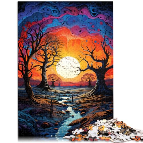 Puzzle 1000 Teile für Erwachsene Sagebrush-Spiel Spielzeug 26 x 38 cm Herausforderung der Gehirnintelligenz süchtig machendes Spielzeug für 14-Jährige von DLBHSG