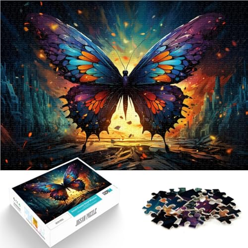 Puzzle 1000 Teile für Erwachsene Schmetterling Denkspiel 26x38cm ganze Familie für Teenager ab 14 Jahren Puzzle 1000 Teile für Erwachsene Schmetterling Denkspiel 26x38cm ganze Familie für Teenager ab 14 Jahren von DLBHSG