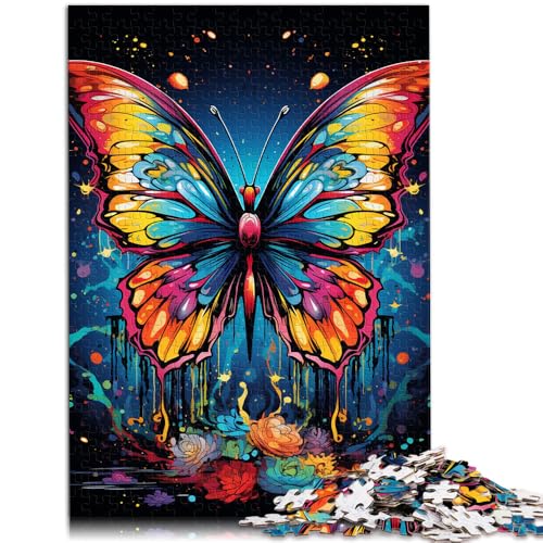 Puzzle 1000 Teile für Erwachsene Schmetterlings-Spielzeug 50 x 75 cm mit vollständig ineinander greifenden zufällig geformten Teilen für Teenager ab 14 Jahren Puzzle 1000 Teile für Erwachsene Schmetterlings-Spielzeug 50 x 75 cm mit vollständig ineinander greifenden zufällig geformten Teilen für Teenager ab 14 Jahren von DLBHSG