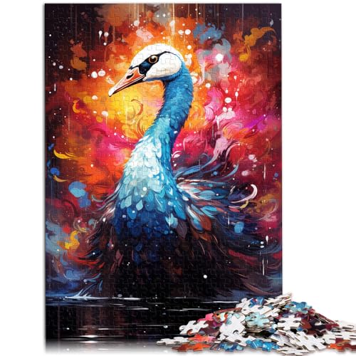Puzzle 1000 Teile für Erwachsene Schwan Familienspaß Spiele 26x38cm ganze Familie für Teenager ab 14 Jahren Puzzle 1000 Teile für Erwachsene Schwan Familienspaß Spiele 26x38cm ganze Familie für Teenager ab 14 Jahren von DLBHSG