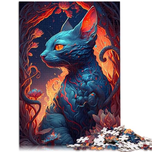 Puzzle 1000 Teile für Erwachsene Sphynx Spellbound Lernpuzzle Familienspiel 50 x 75 cm Künstlersammlung Bildende Kunst Puzzle 1000 Teile für Erwachsene Sphynx Spellbound Lernpuzzle Familienspiel 50 x 75 cm Künstlersammlung Bildende Kunst von DLBHSG