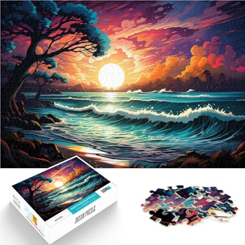 Puzzle 1000 Teile für Erwachsene Strand Lernspiel Herausforderungsspielzeug 26 x 38 cm anspruchsvolles Spiel und Familienspiel für Teenager ab 14 Jahren Puzzle 1000 Teile für Erwachsene Strand Lernspiel Herausforderungsspielzeug 26 x 38 cm anspruchsvolles Spiel und Familienspiel für Teenager ab 14 Jahren von DLBHSG