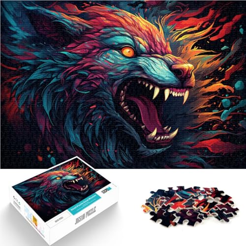 Puzzle 1000 Teile für Erwachsene Symphony of Dire Wolf Puzzle Lernspiele 50x75cm Angebot als Geschenk für die ganze Familie Puzzle 1000 Teile für Erwachsene Symphony of Dire Wolf Puzzle Lernspiele 50x75cm Angebot als Geschenk für die ganze Familie von DLBHSG