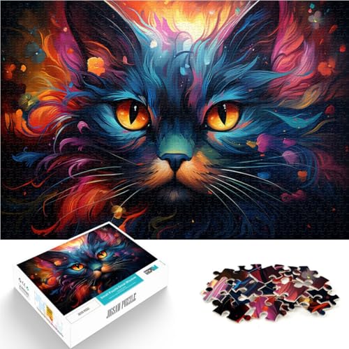 Puzzle 1000 Teile für Erwachsene Tiere Lernpuzzle Familienspiel 50 x 75 cm mit passendem Poster und Quizblatt von DLBHSG
