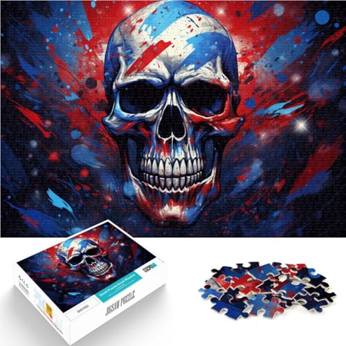 Puzzle 1000 Teile für Erwachsene Totenkopf für Puzzle 26x38cm ganze Familie für Jugendliche ab 14 Jahren Puzzle 1000 Teile für Erwachsene Totenkopf für Puzzle 26x38cm ganze Familie für Jugendliche ab 14 Jahren von DLBHSG