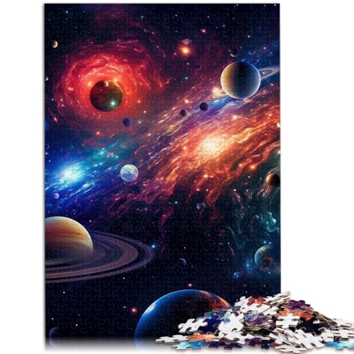 Puzzle 1000 Teile für Erwachsene Universum Puzzle 50x75cm ganze Familie für Teenager ab 14 Jahren von DLBHSG