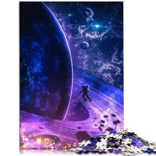Puzzle 1000 Teile für Erwachsene Weltraum-Spielzeug 26 x 38 cm Herausforderung der Gehirnintelligenz süchtig machendes Spielzeug für 14-Jährige von DLBHSG