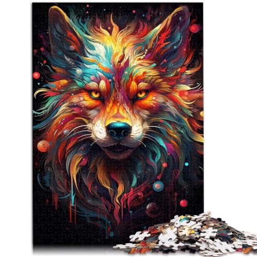 Puzzle 1000 Teile für Erwachsene Wolf buntes Spielspielzeug 50x75cm ganze Familie ab 14 Jahren Puzzle 1000 Teile für Erwachsene Wolf buntes Spielspielzeug 50x75cm ganze Familie ab 14 Jahren von DLBHSG