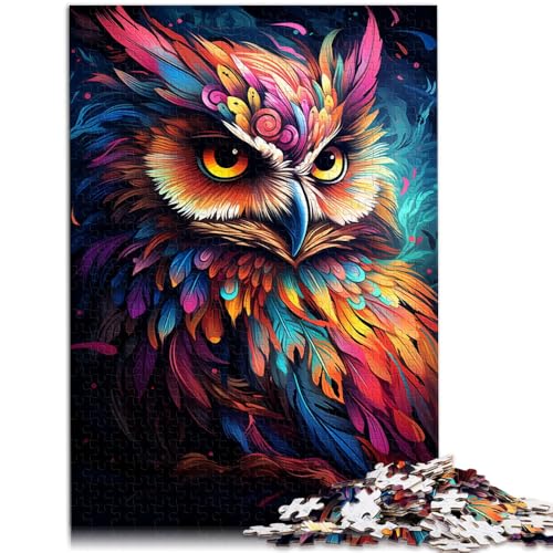 Puzzle 1000 Teile für Erwachsene buntes Eulen-Puzzle Wanddekoration 26 x 38 cm Stressabbau Urlaub zu Hause Zeitvertreib für Teenager ab 14 Jahren Puzzle 1000 Teile für Erwachsene buntes Eulen-Puzzle Wanddekoration 26 x 38 cm Stressabbau Urlaub zu Hause Zeitvertreib für Teenager ab 14 Jahren von DLBHSG