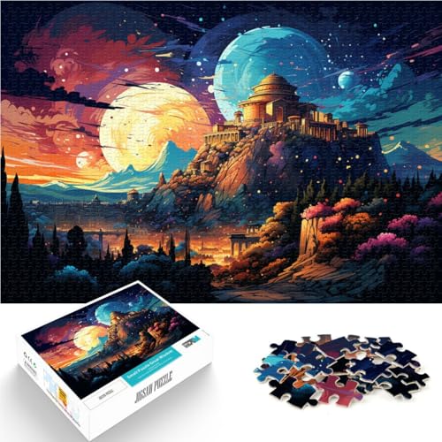 Puzzle 1000 Teile für Erwachsene die Akropolis 50 x 75 cm Spaß für Zuhause Geburtstagsgeschenk Reisegeschenk Puzzle 1000 Teile für Erwachsene die Akropolis 50 x 75 cm Spaß für Zuhause Geburtstagsgeschenk Reisegeschenk von DLBHSG