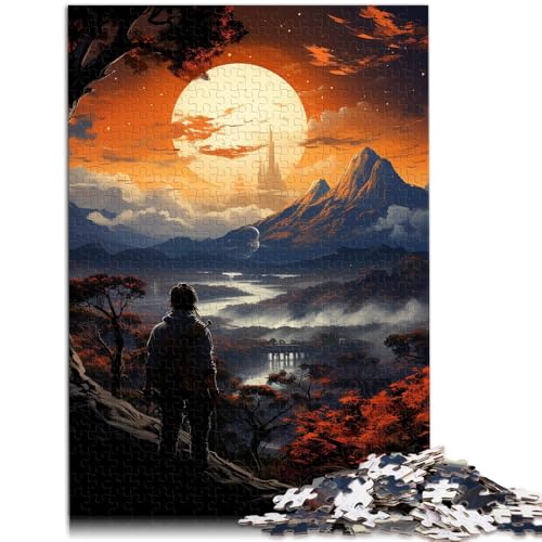 Puzzle 1000 Teile für Erwachsene dunkler Wald Lernpuzzle 26 x 38 cm anspruchsvolles Spiel und Familienspiel für 14-Jährige Puzzle 1000 Teile für Erwachsene dunkler Wald Lernpuzzle 26 x 38 cm anspruchsvolles Spiel und Familienspiel für 14-Jährige von DLBHSG